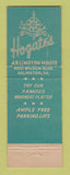 Matchbook Cover - Hogate's Seafood Restaurant Washington DC