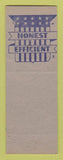 Matchbook Cover - Jim Oewns County Commissioner Election SAMPLE