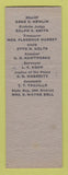 Matchbook Cover - Los Alamos County Elections AL Embery Don Lanoue SAMPLE