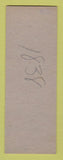 Matchbook Cover - Roy Fisher County Commissioner Election SAMPLE