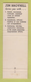 Matchbook Cover - James Broyhill Congress Election SAMPLE