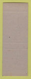 Matchbook Cover - E Gary Davidson State Senator Election SAMPLE