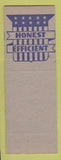 Matchbook Cover - Jim Owens for County Commissioner Election SAMPLE