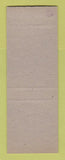 Matchbook Cover - Henry Mason Commissioner Election 1952 SAMPLE