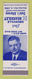 Matchbook Cover - Grenville Beardsley State's Attorney Election 1952 SAMPLE