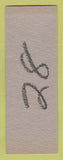 Matchbook Cover - WD Ted McCaslin Commissioner Boulder County Colorado SAMPLE