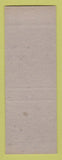 Matchbook Cover - Leonard Wood State Rep Election SAMPLE