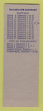 Matchbook Cover - Walter J Mahoney State Senator Buffalo Tonawanda NY SAMPLE