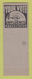 Matchbook Cover - GE Gene Rose Tax Assessor Election Monroe County SAMPLE