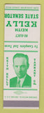 Matchbook Cover - Keith Kelley State Senator Election SAMPLE