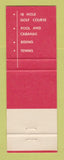 Matchbook Cover - Ojai Valley Inn Golf Club CA