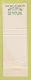 Matchbook Cover - French Lick Springs Golf Tennis Resort IN