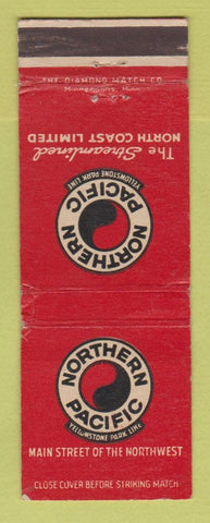Matchbook Cover - Northern Pacific Railroad WEAR