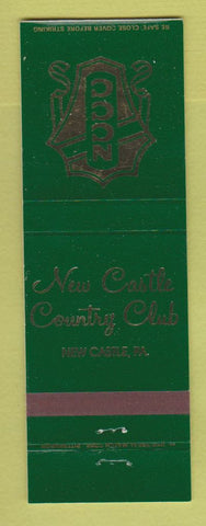 Matchbook Cover - New Castle Country Club PA