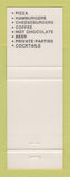 Matchbook Cover - Big Lake Golf Club Cloquet MN