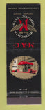 Matchbook Cover - Multnomah Country Club Portland OR WEAR