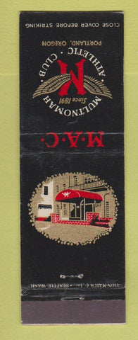 Matchbook Cover - Multnomah Country Club Portland OR WEAR