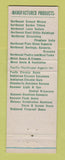Matchbook Cover - Northwest Tube and Metal Portland OR