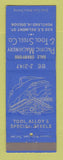 Matchbook Cover - Pacific Machinery Tool Steel Portland OR