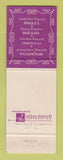 Matchbook Cover - Mexican Treasures San Pedro CA Gifts