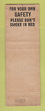 Matchbook Cover - Fowler Hotel Lafayette IN