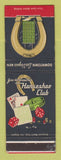 Matchbook Cover - Horseshoe Club Casino  Las Vegas NV