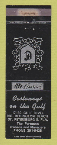 Matchbook Cover - Castaways on the Gulf St Petersburg FL WEAR