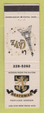 Matchbook Cover - Heathman Portland OR Le Cave