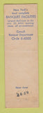 Matchbook Cover - Hotel Astor New York City