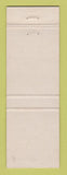 Matchbook Cover - Model Bar Grill New York City