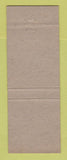 Matchbook Cover - Champs Elysees French Restaurant New York City Eiffel Tower