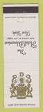 Matchbook Cover - Hotel Delmonico New York City