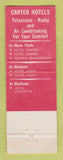 Matchbook Cover - Hotel Empire New York City