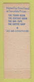 Matchbook Cover - Hotel Commodore New York City