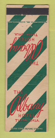 Matchbook Cover - Albany Hotel Tulsa OK