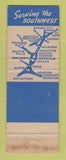 Matchbook Cover - MKT Railroad Katy Lines