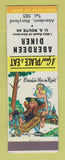 Matchbook Cover - Aberdeen Diner MD hillbilly