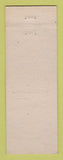 Matchbook Cover - Hotel Magee Coffee Shop Bloomsburg PA