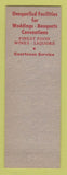 Matchbook Cover - Patchogue Hotel LI NY