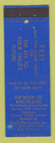 Matchbook Cover - Book of Knowledge Encyclopedia New York City Grolier