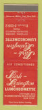 Matchbook Cover - Park Lexington Luncheonette New York CIty