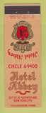 Matchbook Cover - Hotel Abbey New York City