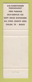 Matchbook Cover - Mallory Motor Hotel Portland OR Driftwood Room
