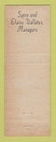 Matchbook Cover - Spiro's Grill Restaurant Colorado Springs