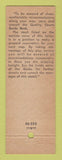 Matchbook Cover - Quality Courts Motel Sleepy Hollow Rye NH motel
