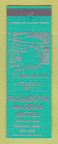 Matchbook Cover - Falmouth Marina Motel MA