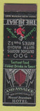 Matchbook Cover - Ambassador Hotel Washington DC Hi Hat Cocktail Lounge