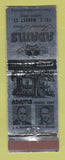 Matchbook Cover - Adams Funeral Home Akron OH WEAR