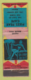 Matchbook Cover - Pikes Peak Cafe Denver Colorado girlie WEAR