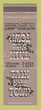Matchbook Cover - Talk o the Town Pasadena CA WEAR